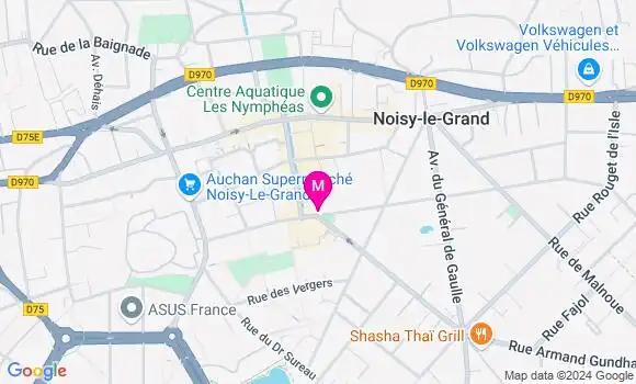 Localisation Dr Sylvie Meunier Fadel