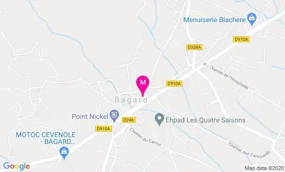 Localisation Dr Marion Gaudin