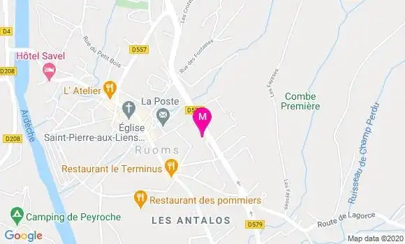 Localisation Dr Pauline Mias