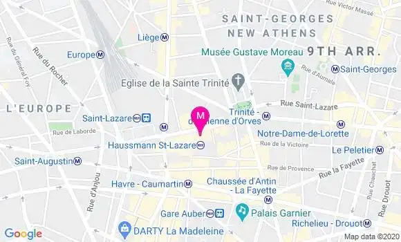 Localisation Dr Marjorie Lalloum