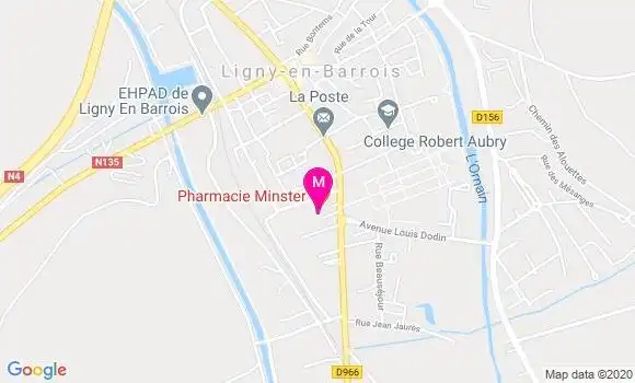 Localisation Dr Eve Marie Vivot