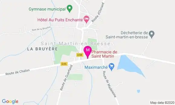 Localisation Dr Frederic Zuber