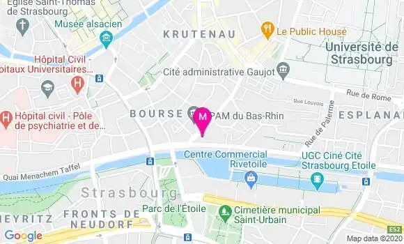 Localisation Dr Agathe Baumann Koch