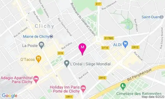 Localisation Dr Maria Roca