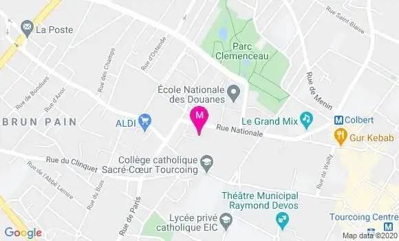 Localisation Dr Luc Vanrenterghem