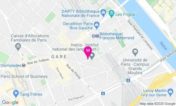 Localisation Dr Christelle Pettersson