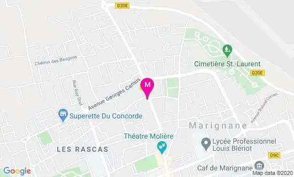 Localisation Dr Mohamed Ouazzani