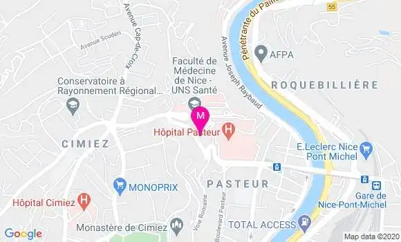 Localisation Dr Florent Milliet