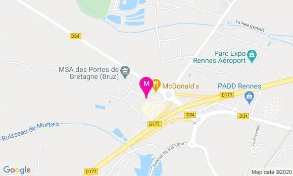 Localisation Dr Antoine Lebosse