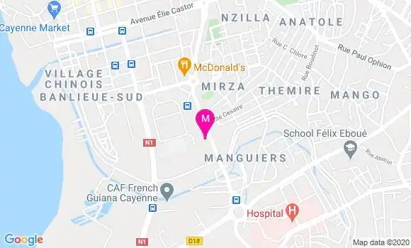 Localisation Dr Philippe Buisson
