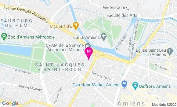 Localisation Dr Carine Moreau