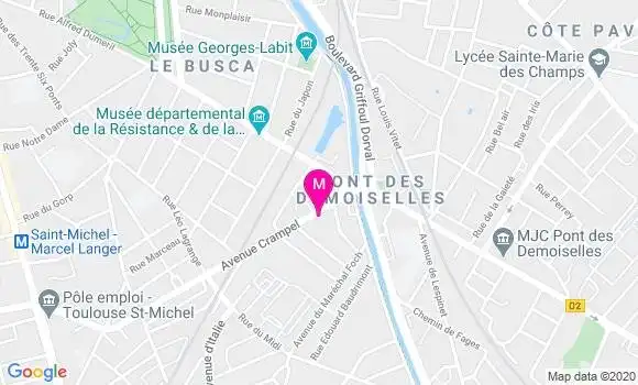 Localisation Dr Gerard Faure