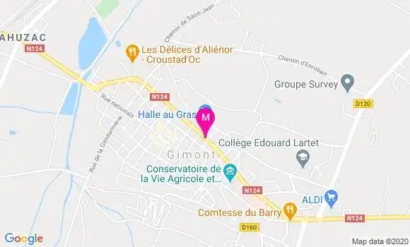 Localisation Dr Nathalie Suhubiette