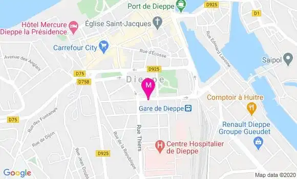 Localisation Dr Souad Kabil