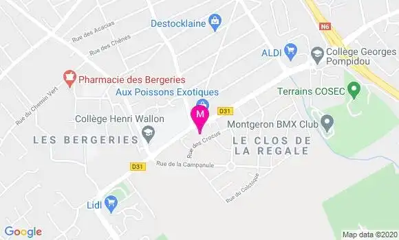 Localisation Dr Bertrand Basler