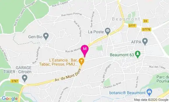 Localisation Dr Mathieu Dubois