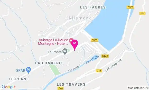 Localisation Dr Colin Chaumont