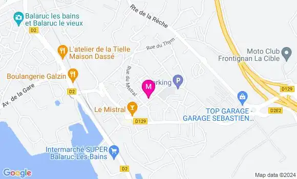 Localisation Dr Carole Wieger