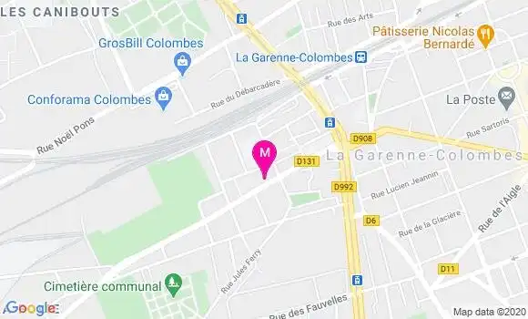 Localisation Dr Merryl Zerbib