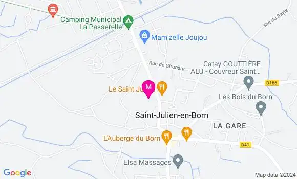 Localisation Dr Amandine Duvignac