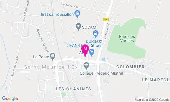 Localisation Dr Audrey Flottes