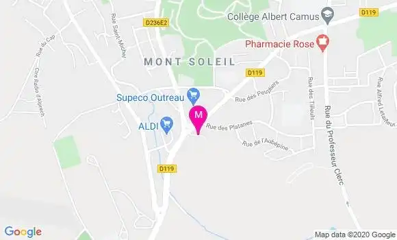 Localisation Dr Clementine Lalleman