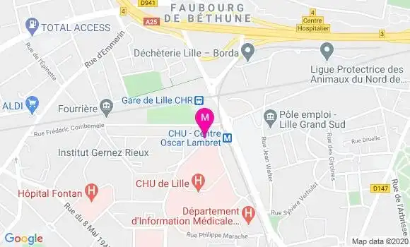 Localisation Dr Robin Ryckebusch