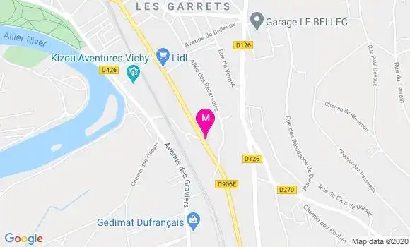 Localisation Dr Olivier Reynaud