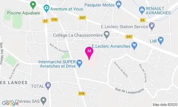 Localisation Dr Bernard Duquesne