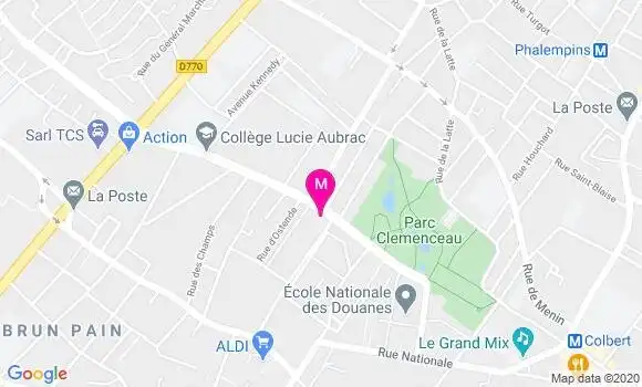 Localisation Dr Caroline Andrys