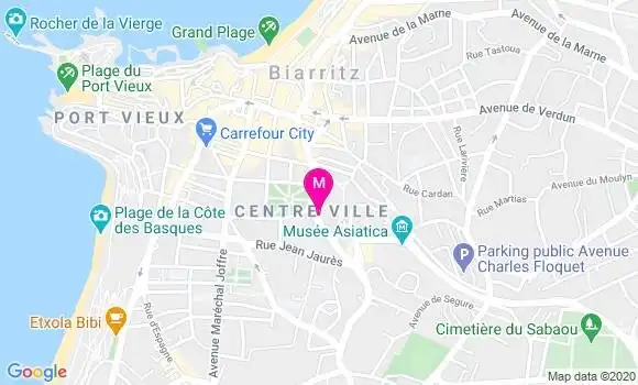 Localisation Dr Anne Cornier Bataille