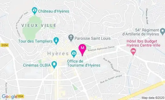 Localisation Dr Charlotte De Cormis