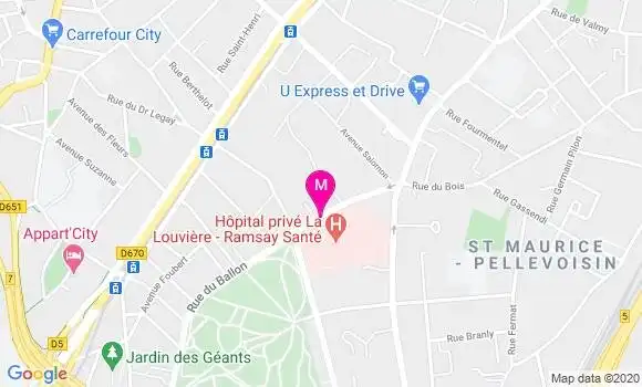 Localisation Dr Julien Bigot