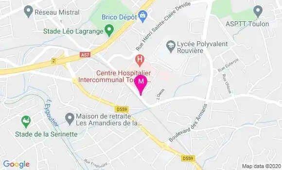 Localisation Dr Sophie Bailleul