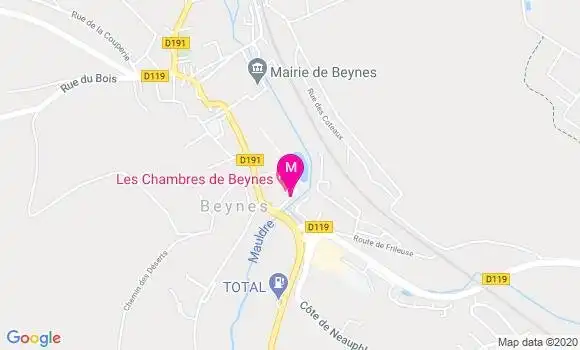 Localisation Dr Blandine Danin Michel