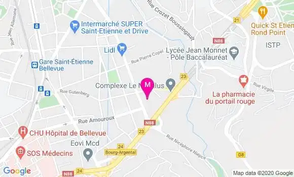 Localisation Dr Mathieu Oriol