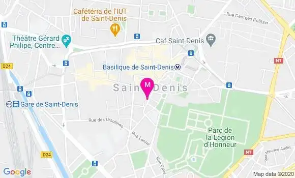 Localisation Dr Sarah Robert