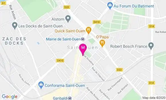 Localisation Dr Emilie Merle