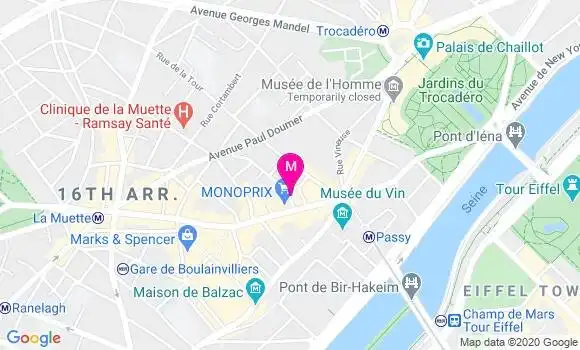 Localisation Dr Marie Albert Crahes
