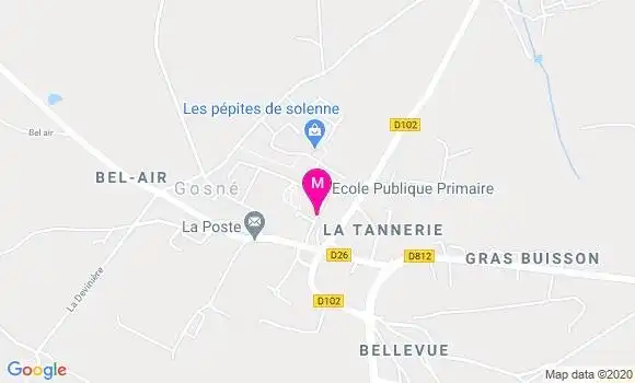 Localisation Dr Martin Ballet