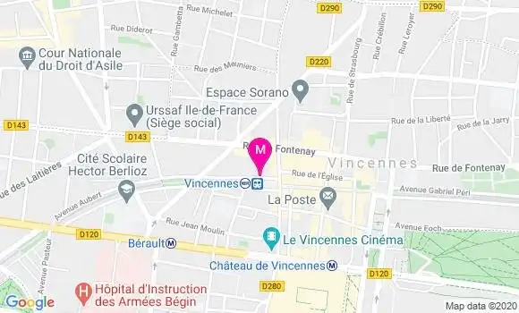 Localisation Dr Jean Cohen