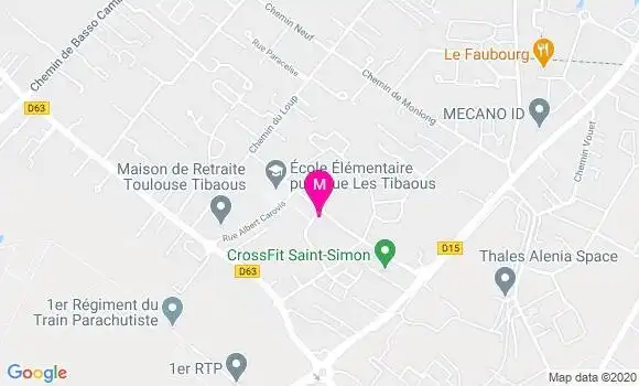 Localisation Dr Christelle Ramon Rapon