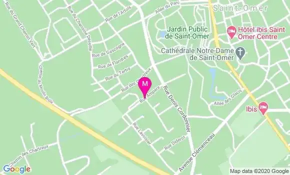 Localisation Dr Larissa Fougeray