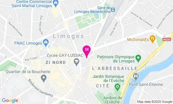 Localisation Dr Fabienne Ponson Debord
