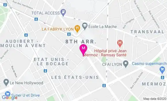 Localisation Dr Julien Clechet