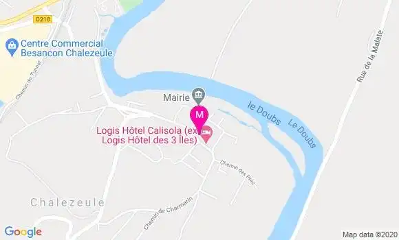 Localisation Dr Carole Paulin Tattu