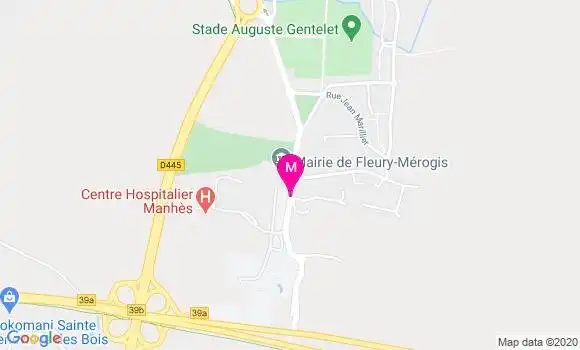 Localisation Dr Roland Durieux
