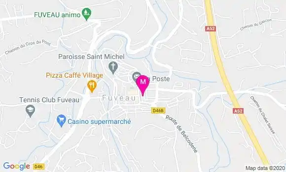 Localisation Dr Sylvin Rigal