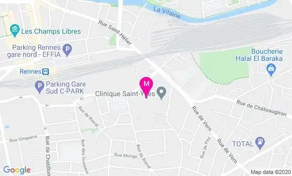 Localisation Dr Sabrina Layec
