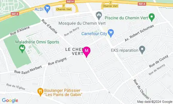 Localisation Dr Claire Millet